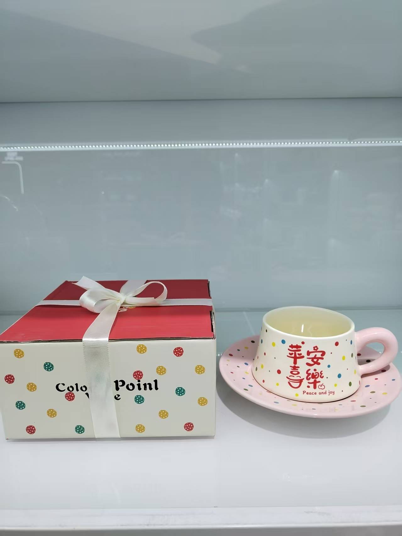 彩釉咖啡咖啡碟陶瓷咖啡具简约咖啡具水杯早餐杯牛奶杯马克杯茶杯2杯2碟咖啡具详情图20