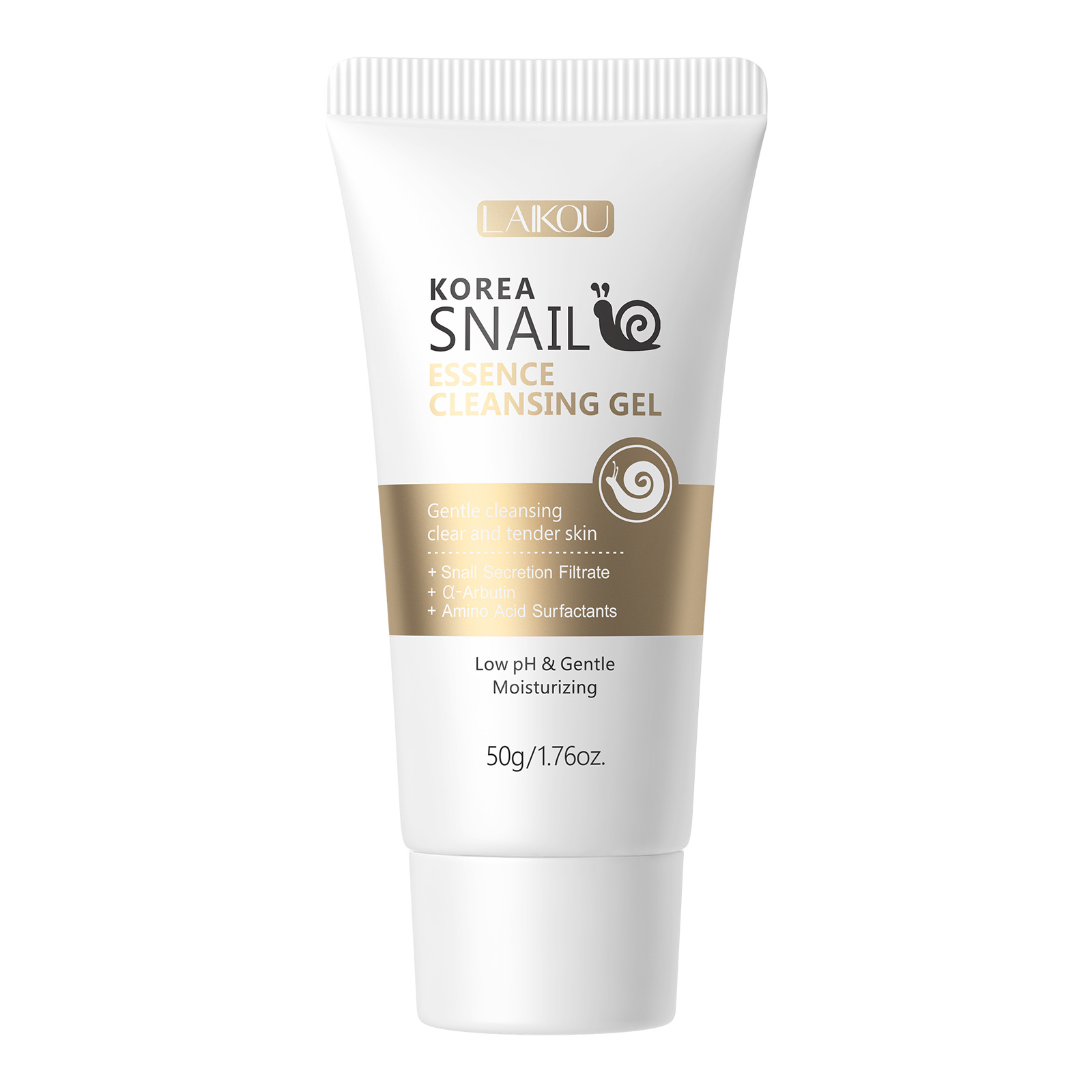 Cross-border Laicome Snail Cleansing Gel 50g Hydrating, Moisturizing, Cleansing Foam Cleanser manufacturer in stock, one-piece consignment Item Picture