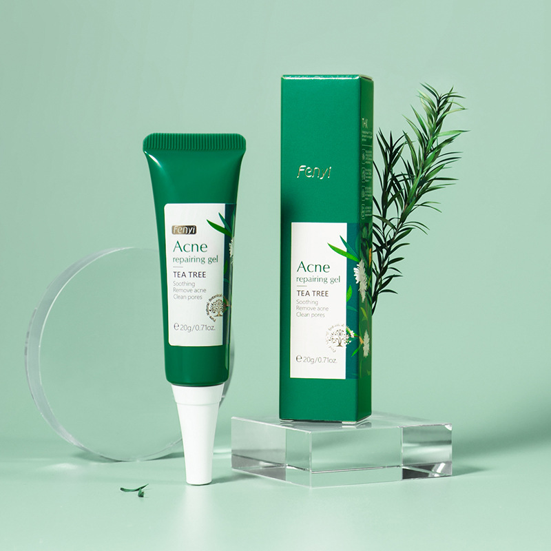 FENYI anti-acne Tea Tree Gel 20g Moisturizing and Hydrating Skin Care Product, English packaging, cross-border supply details Picture