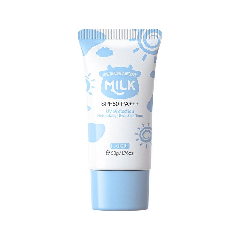 laikou Milk sunscreen 50+ Isolation Primer Cream Moisturizing and Hydrating Cross-border Manufacturer Item Picture
