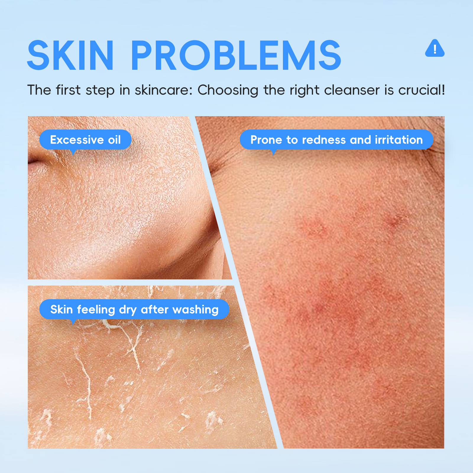 LAIKOU 50g Cross-border Hyaluronic Acid Collagen Facial Cleanser for Pore Cleansing, hydration and moisturizing Manufacturer details Picture