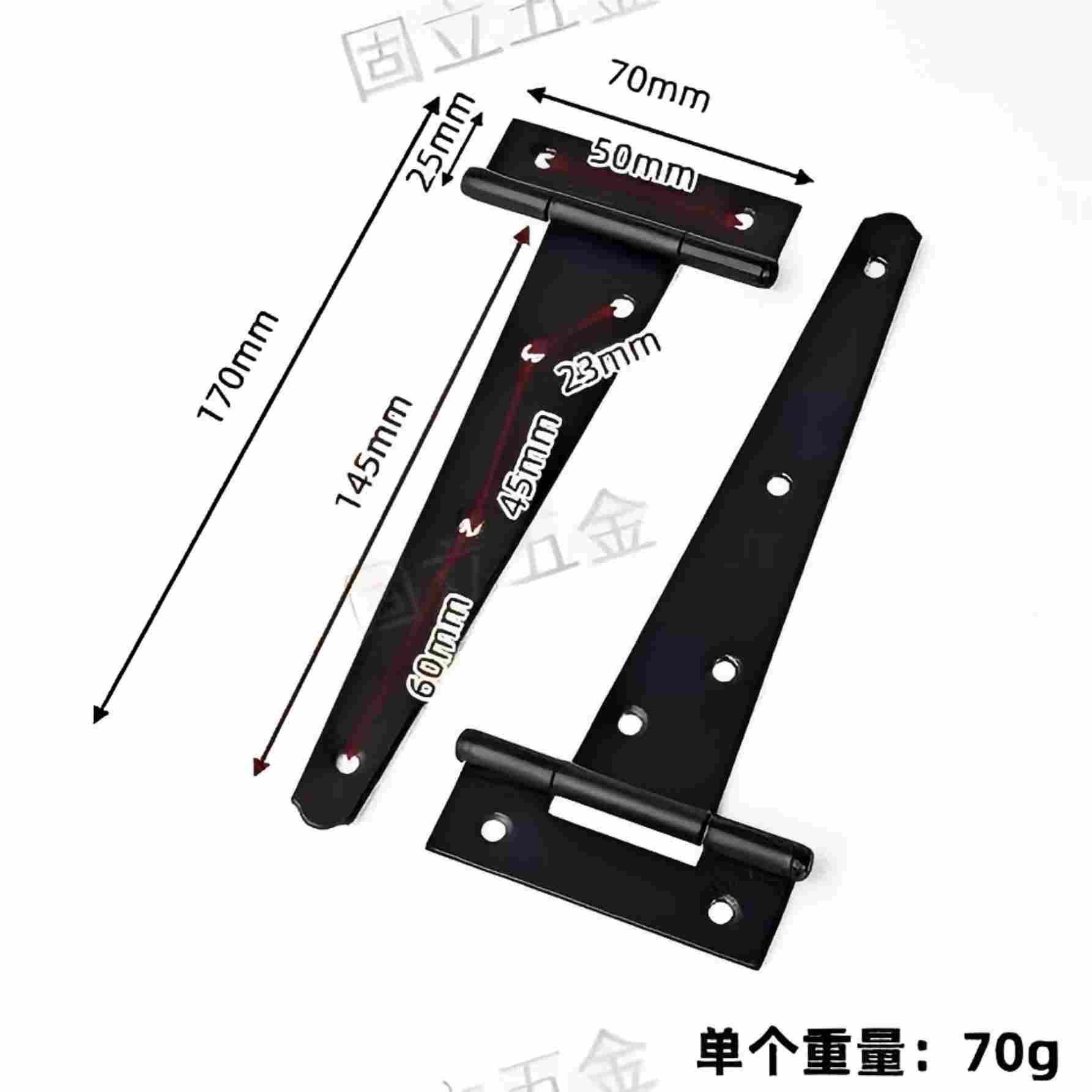 T-shaped Angle chains with eco-friendly black paint are selling well globally