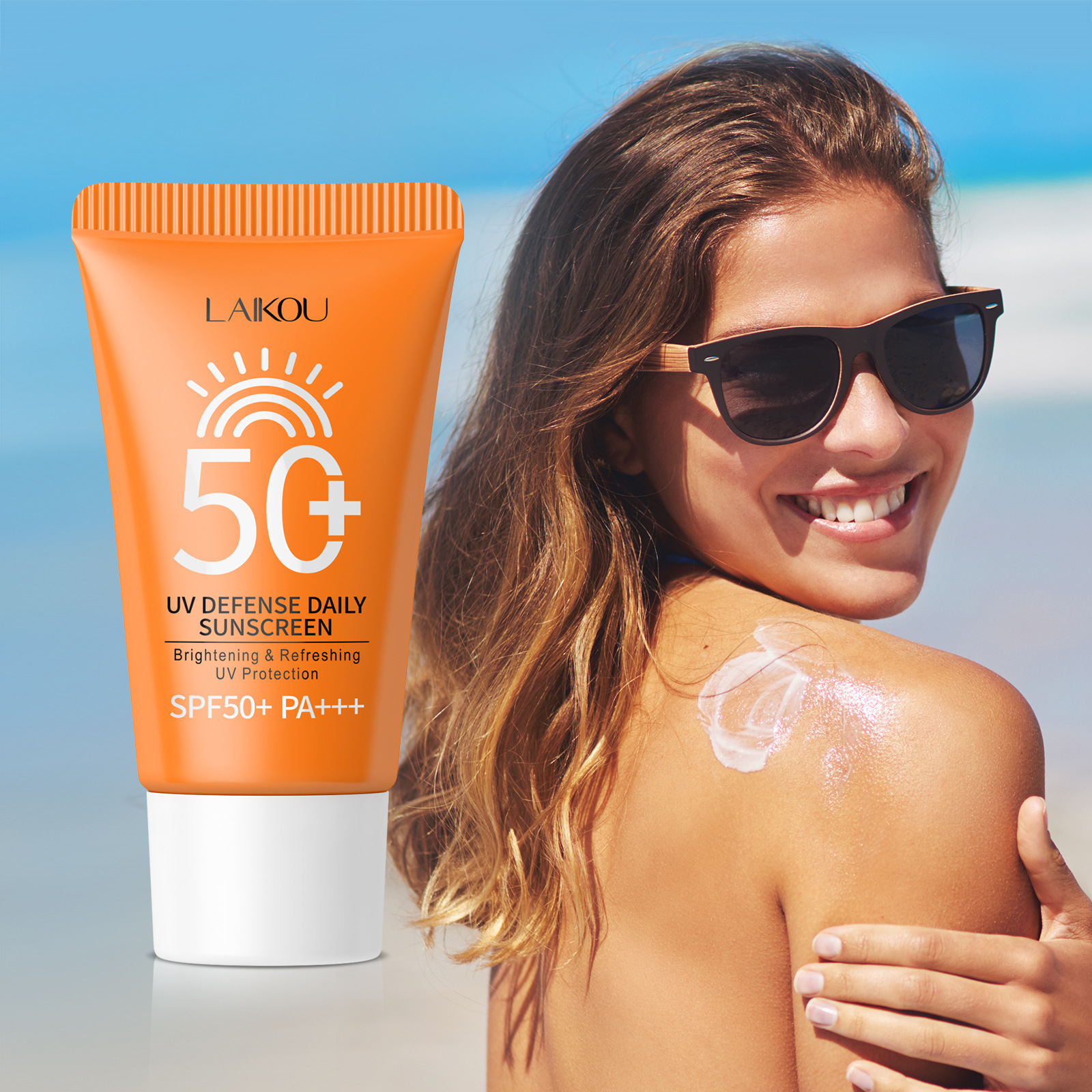 LAIKOU Isolation Lotion sunscreen30g Hydrating and moisturizing Facial Care cross-border supply manufacturer consignment full figure