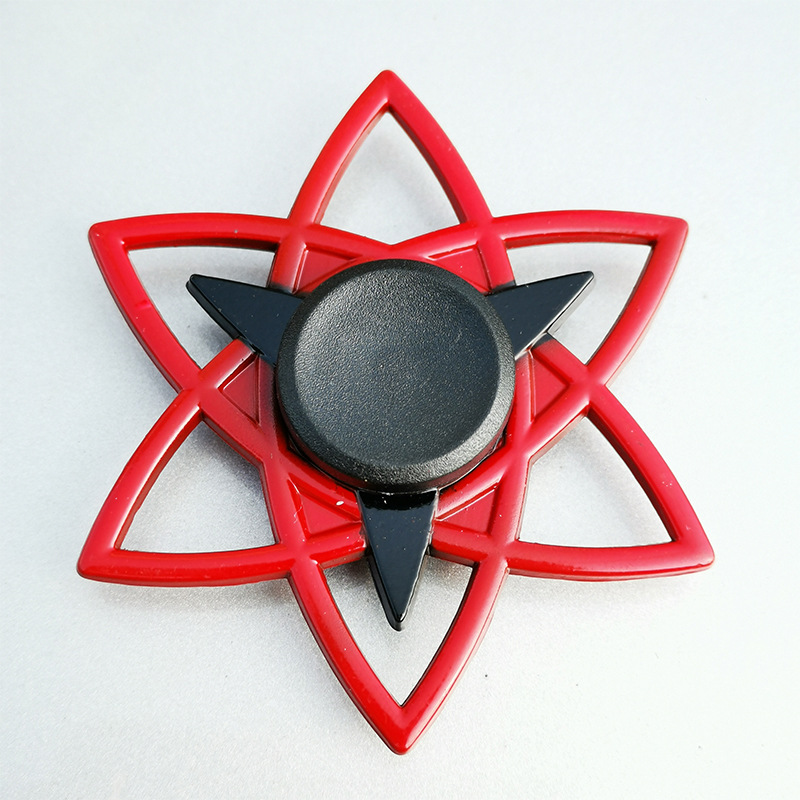 Xu Jutao Factory Wholesale Naruto fidget Spinner alloy best-selling fidget spinner stress-relieving street stall wholesale Application Scenario
