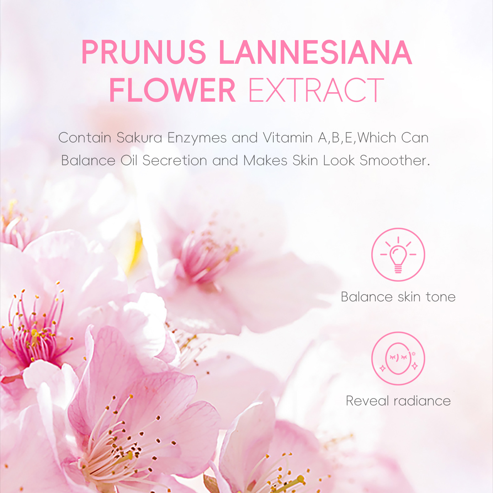 Fenyi Cherry Blossom Mud Mask Sheet in Bag, 5g Hydrating, Moisturizing and Cleansing Mask, skin care product for export, all in English Application Scenario