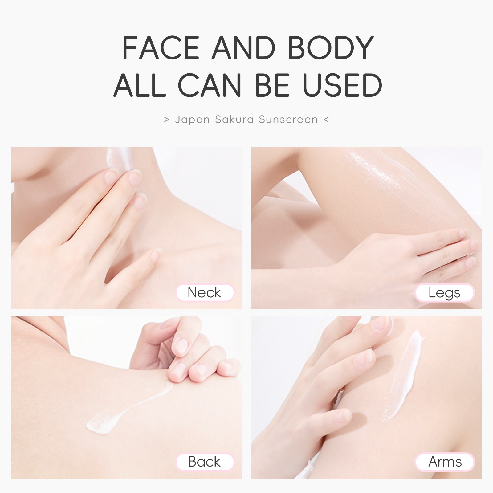 Cross-border LAIKOU Japanese Sakura sunscreen30g Hydrating, Moisturizing and Isolating Cream manufacturer's wholesale in stock details Picture