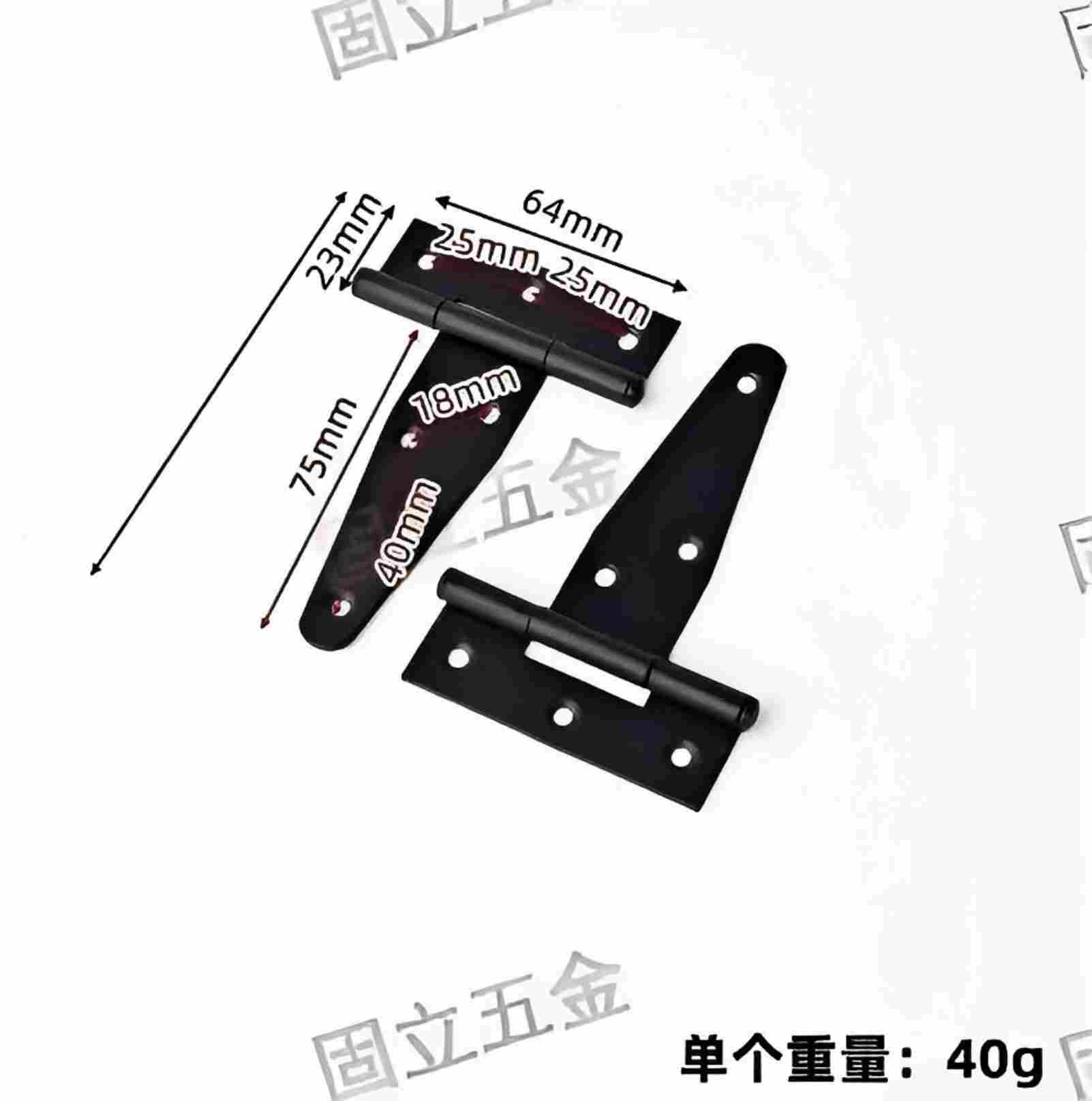 T-shaped Angle chains with eco-friendly black paint are selling well globally Specification image
