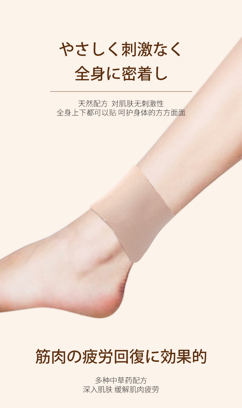 sasayama肩颈舒缓贴蓝色凉感冷敷贴草本清凉颈椎关节理疗贴详情9