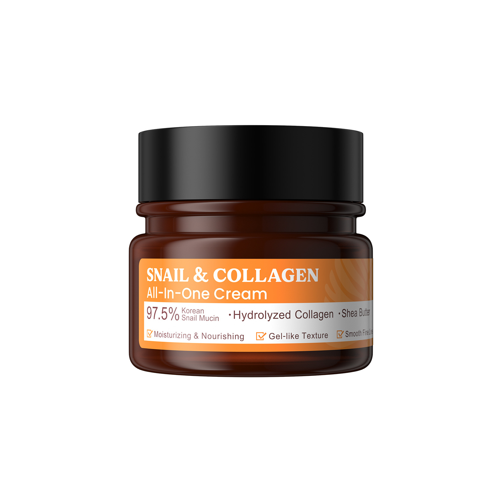 Cross-border QUIYUMM Snail Collagen Cream 50g Hydrating, Moisturizing, brightening skin tone, FDA skin care product wholesale Item Picture