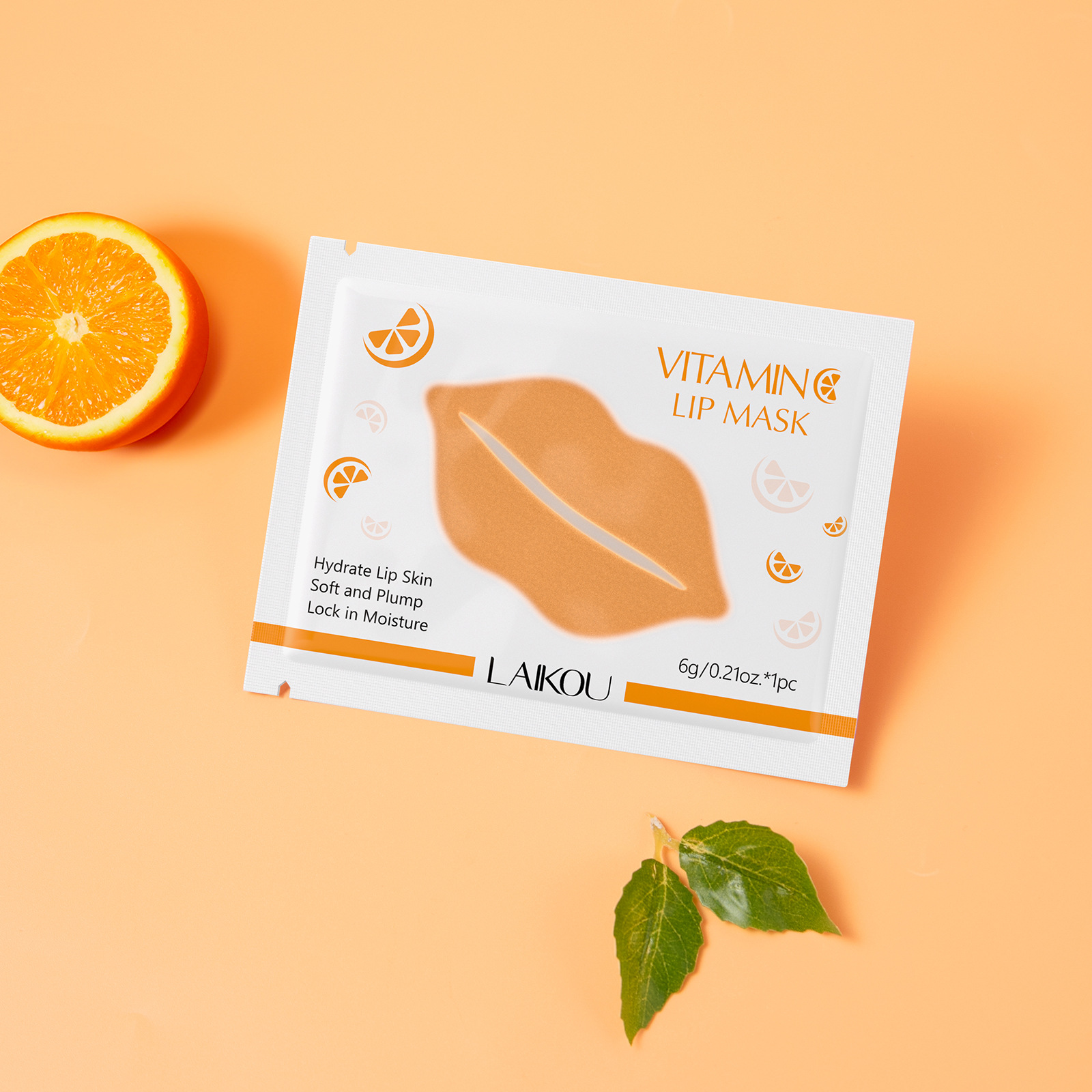 Cross-border LAIKOU lip mask and eye mask 8 sets *5 pieces Moisturizing and hydrating manufacturer in stock lip mask eye mask details Picture