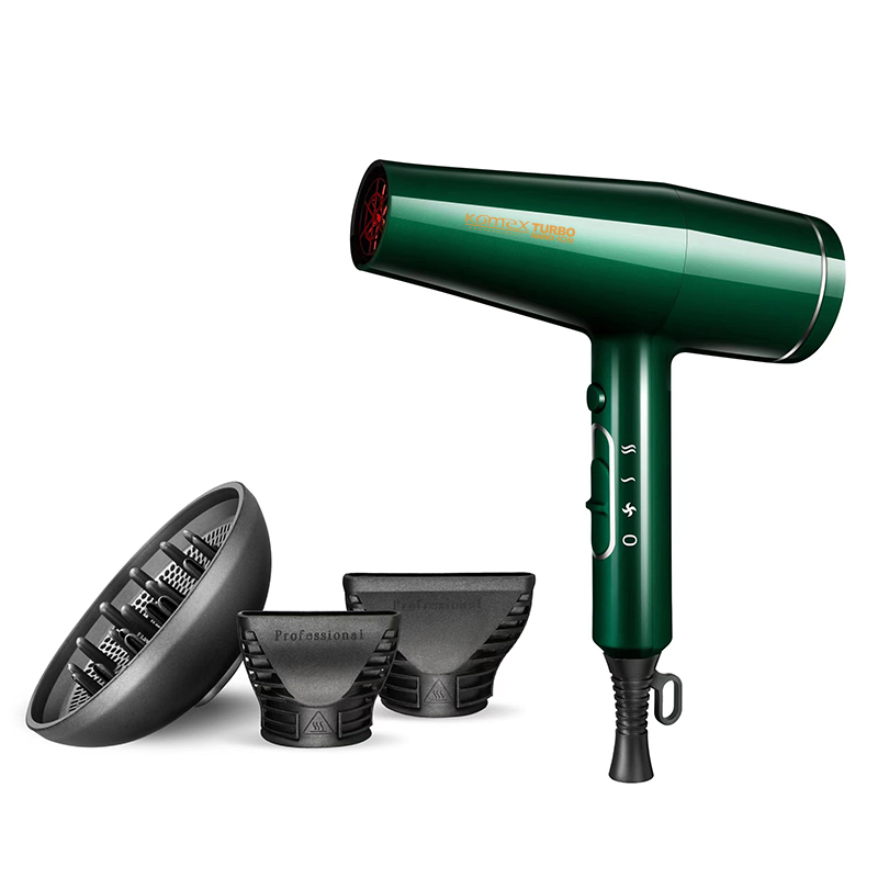 Komex Cross-Border High-Power Hair Dryer, 2200W Hair Dryer With Strong Wind Force, Quick Hair Drying, Special For Hair Salons, Household And Export Hair Dryer