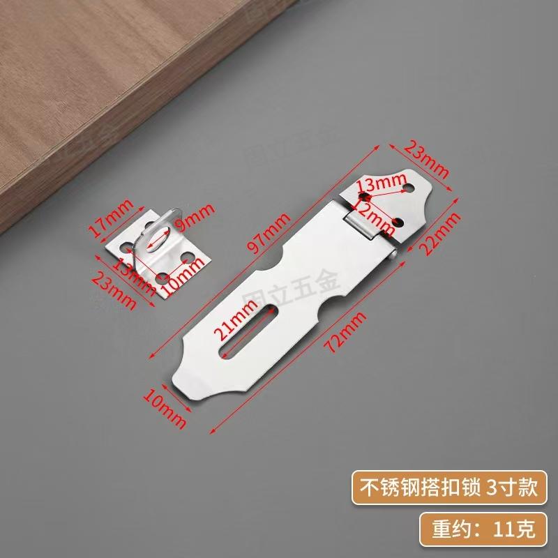 Stainless steel lock buckles are globally delivered with quality guaranteed and are selling well details Picture