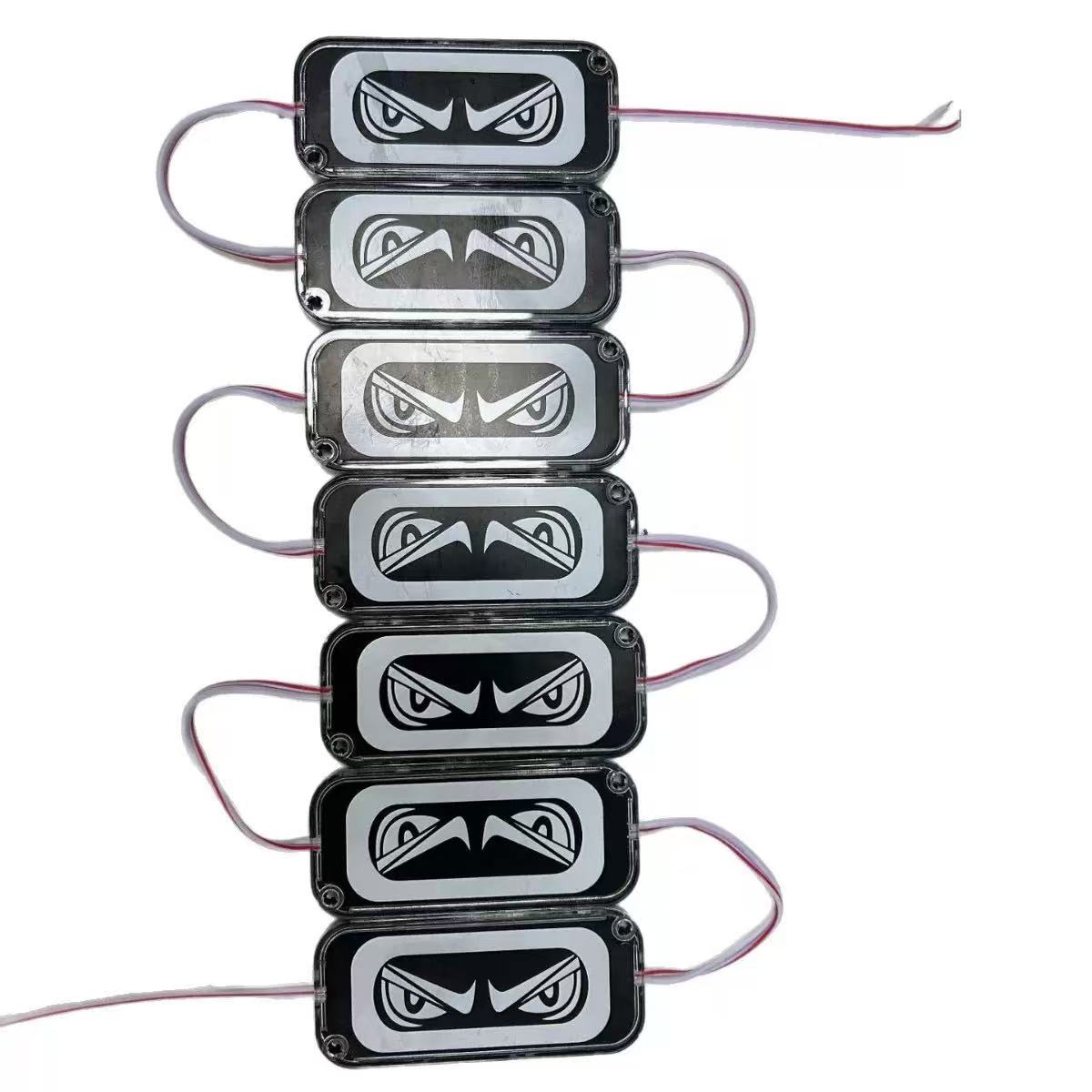 24V半挂大货车六珠模组装饰氛围灯任意剪接爆闪灯装中网led灯详情5