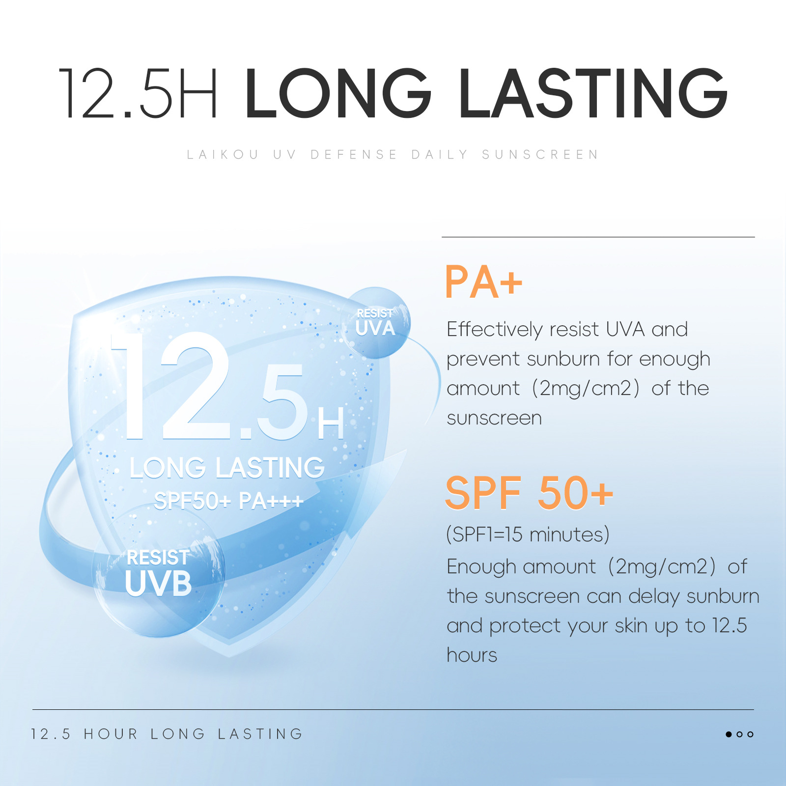 LAIKOU Isolation Lotion sunscreen30g Hydrating and moisturizing Facial Care cross-border supply manufacturer consignment details Picture
