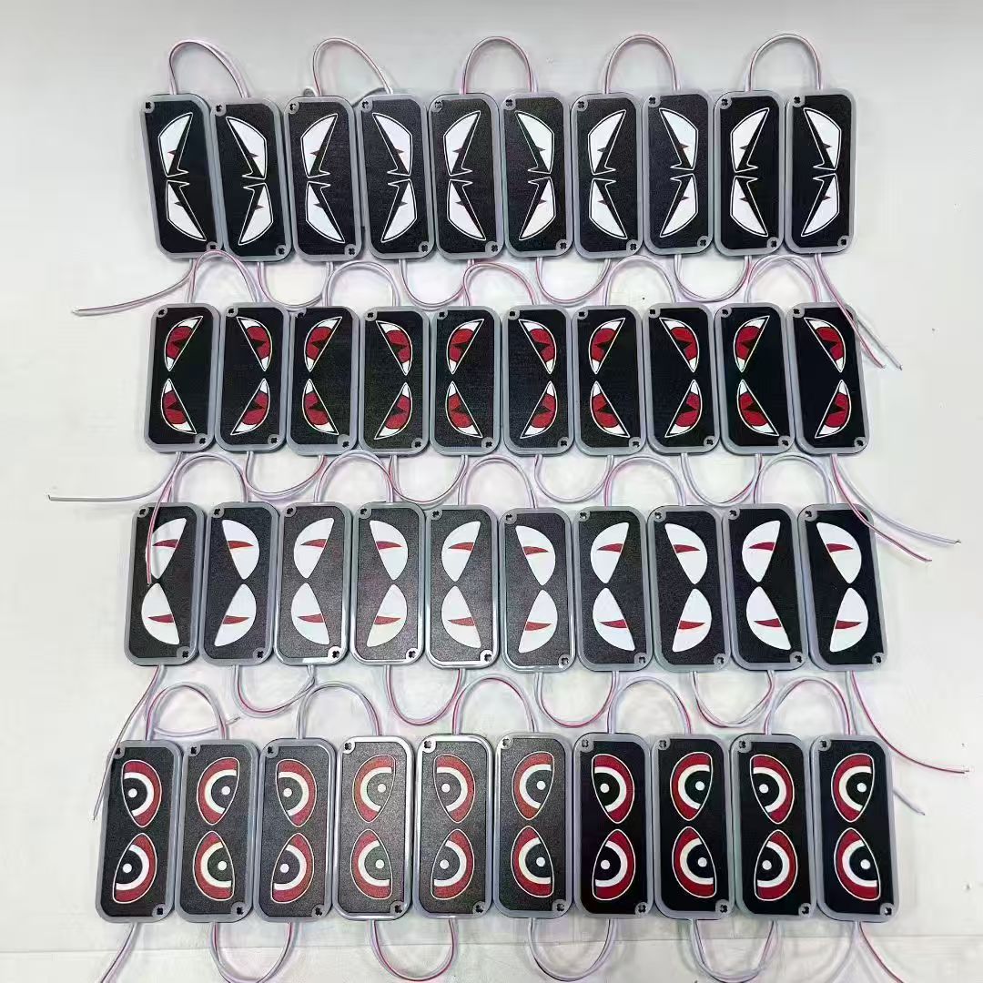 24V半挂大货车六珠模组装饰氛围灯任意剪接爆闪灯装中网led灯详情1