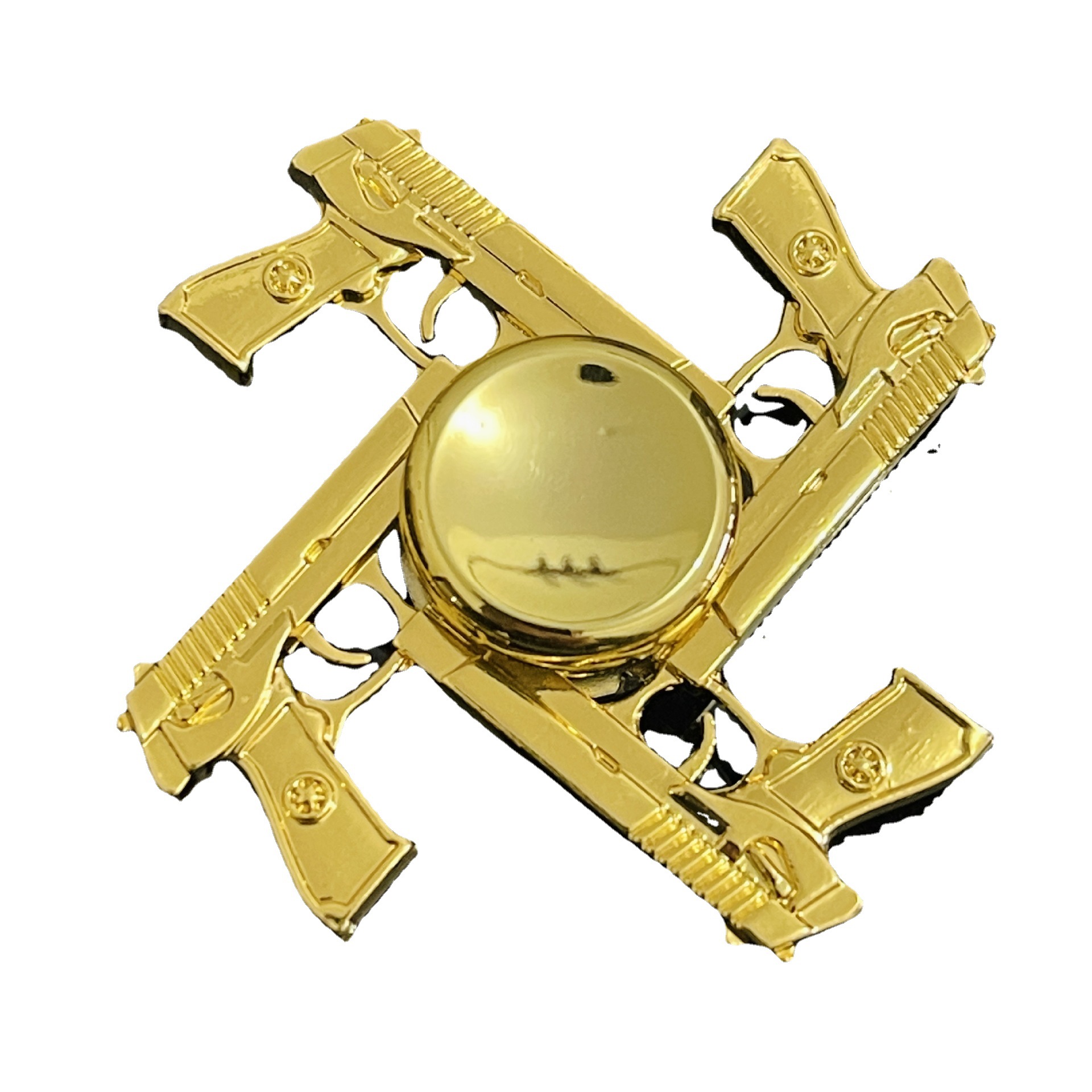 Xu Jutao Factory wholesale alloy fidget spinner Gold series stress-relieving fidget spinner wholesale at street stalls and night markets Item Picture