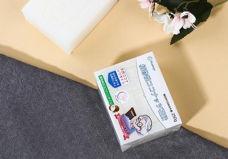 【4块装】可米乔老奶奶家用温和椰子油洗衣皂多功能婴幼儿大肥皂强力去污去渍详情11