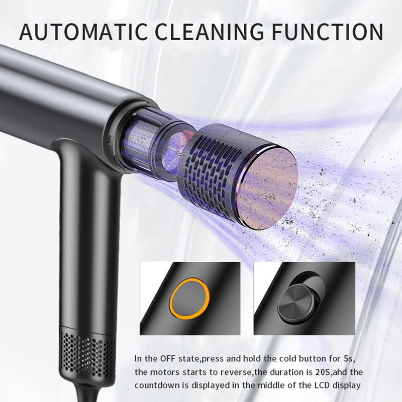 Komex Kangmeishi High-Speed Brushless Motor 110,000 Rpm 2000W High-Power New Household Hair Dryer For Hair Salons, Factory Direct Sales Item Picture