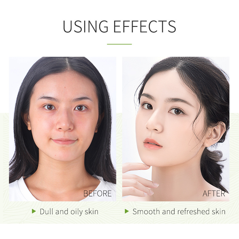 Cross-border Laicome Longjing Matcha Series Green Clay Mask Bag Pack 1 piece 5g Moisturizing and hydrating Export mask Application Scenario