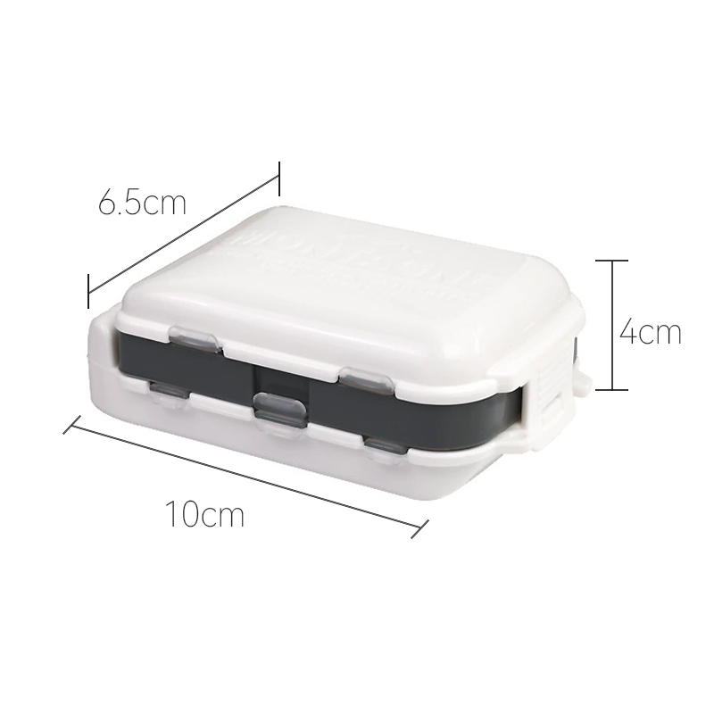 日本kamijo小药盒便携迷你棉签药片收纳盒药品一周分装随身药盒