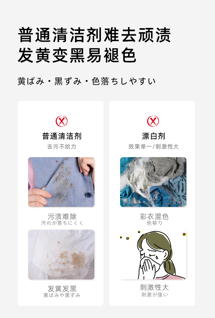 Kamijo爆炸盐污花香爆炸盐桶装清香婴儿祛污深层祛彩漂粉去家用详情2