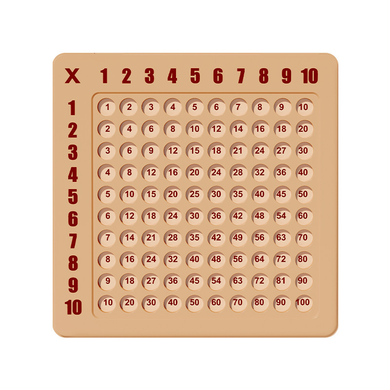 Cross-border board game 99 Multiplication table exercise brain math operation teaching AIDS primary school school gifts wholesale Item Picture