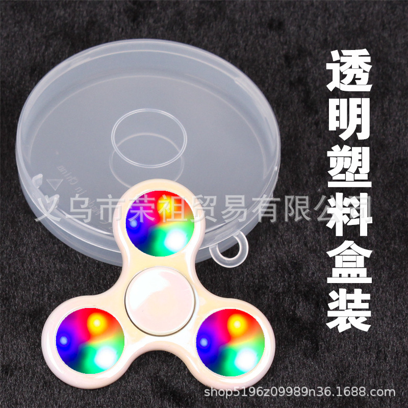 Cross-border factory direct sales vibration switch flashing running light fingertip gyroscope, stress-relieving and environmentally friendly plastic luminous toy Application Scenario