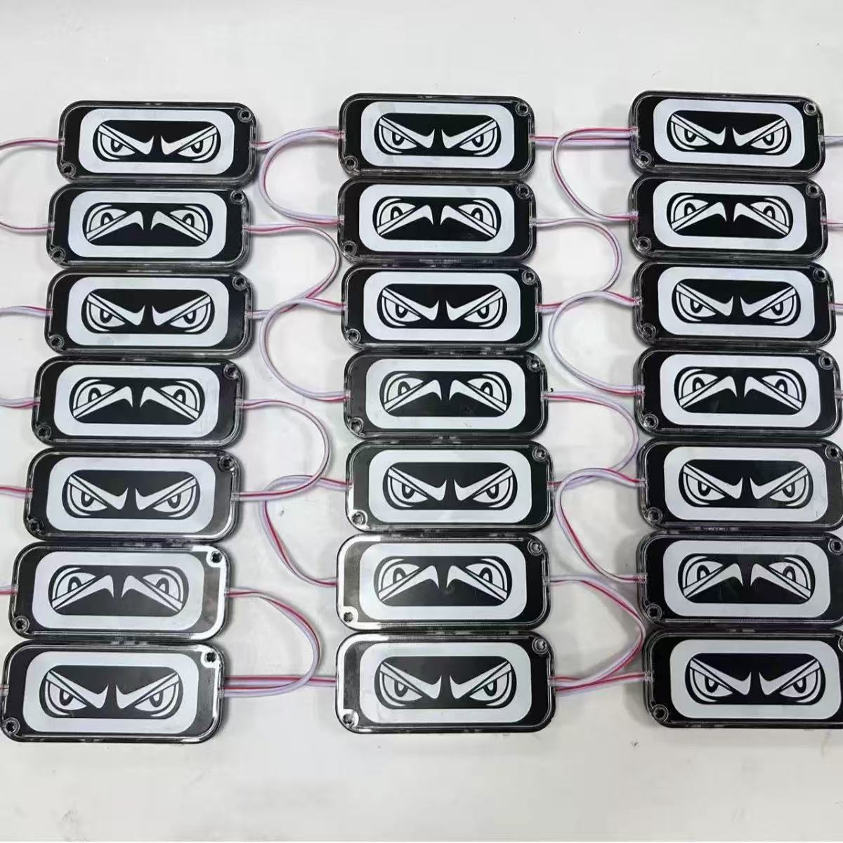 24V半挂大货车六珠模组装饰氛围灯任意剪接爆闪灯装中网led灯详情8