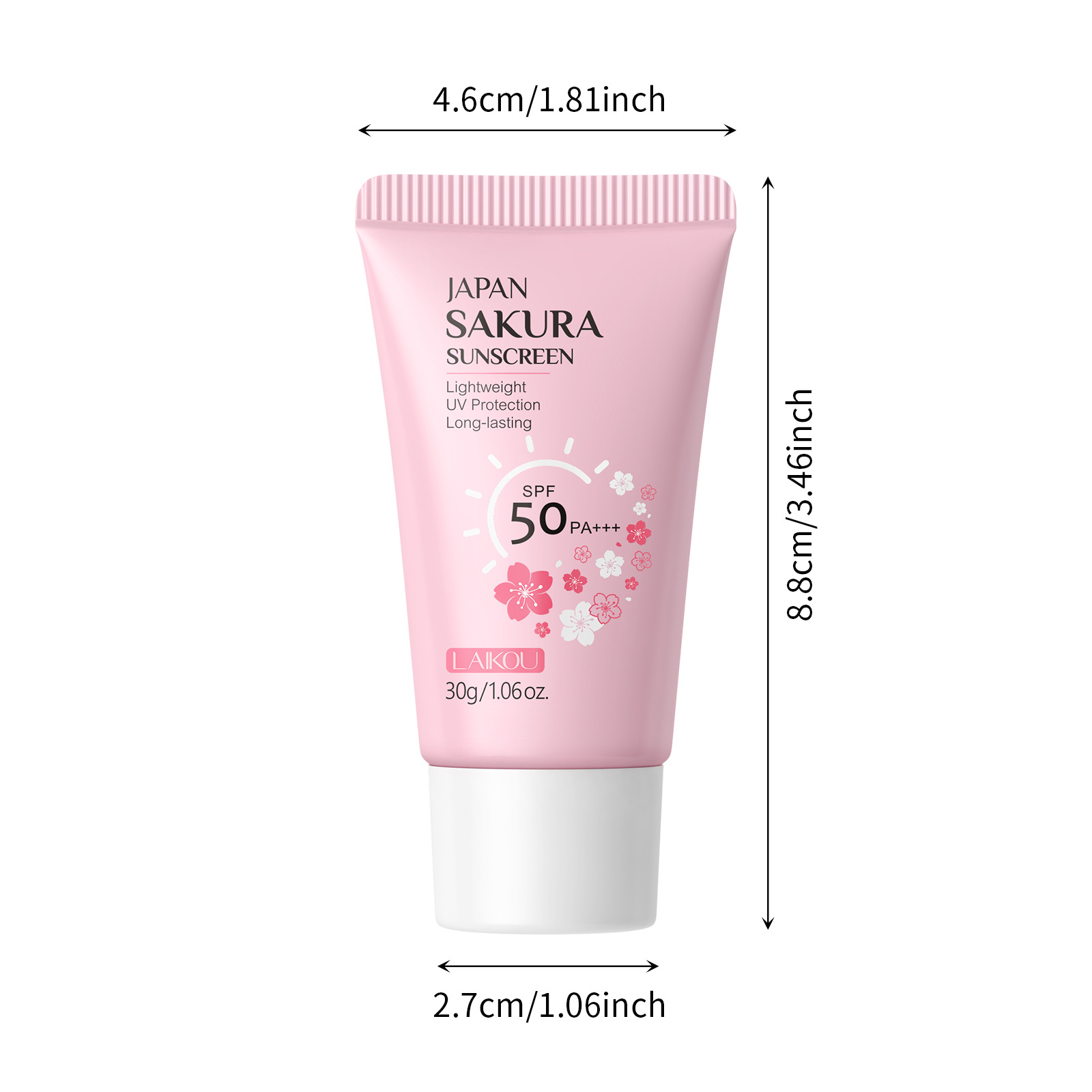 Cross-border LAIKOU Japanese Sakura sunscreen30g Hydrating, Moisturizing and Isolating Cream manufacturer's wholesale in stock Item Picture