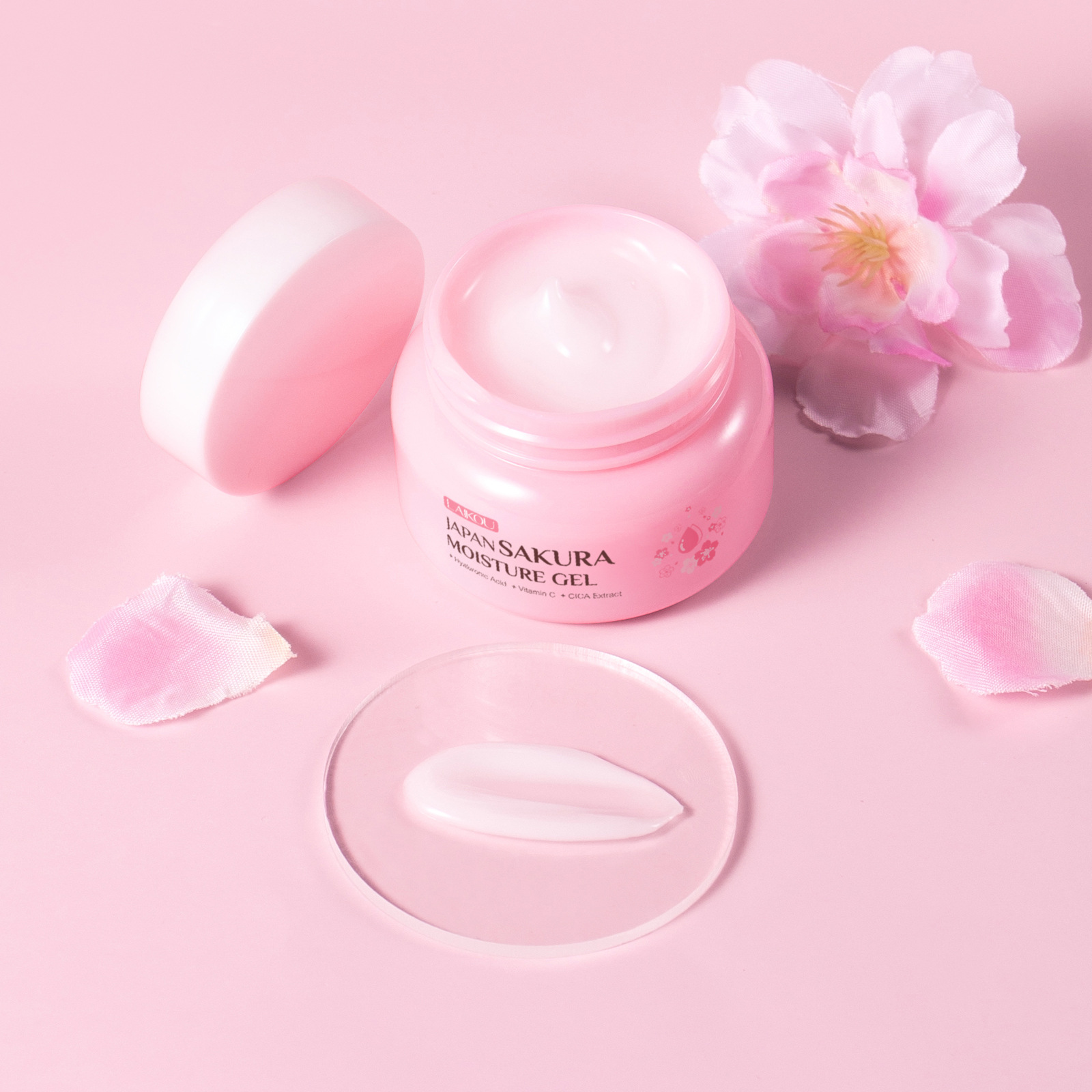 Cross-border Laicome Cherry Blossom Hydrating Cream 60g, a skin care product in stock from the manufacturer for hydrating and moisturizing facial skin full figure