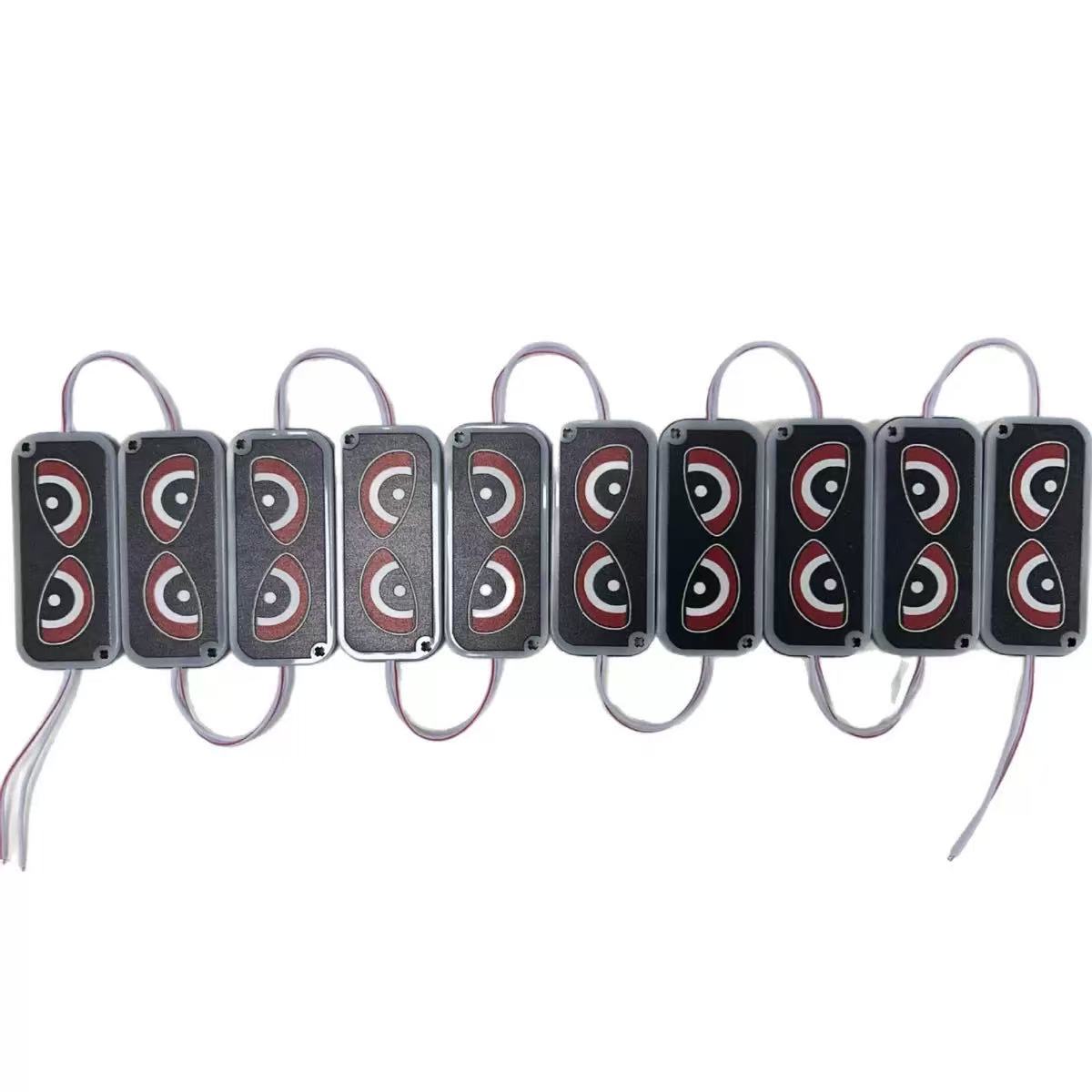 24V半挂大货车六珠模组装饰氛围灯任意剪接爆闪灯装中网led灯详情6