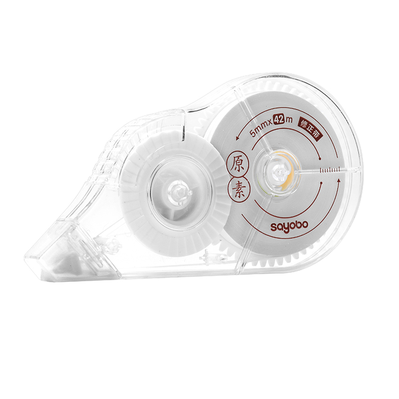 YB-8061 high-quality, large-capacity correction tape, 210-meter set, ultra-thin film PET transparent film, easy to use, continuous use, special for students, factory direct sales Item Picture