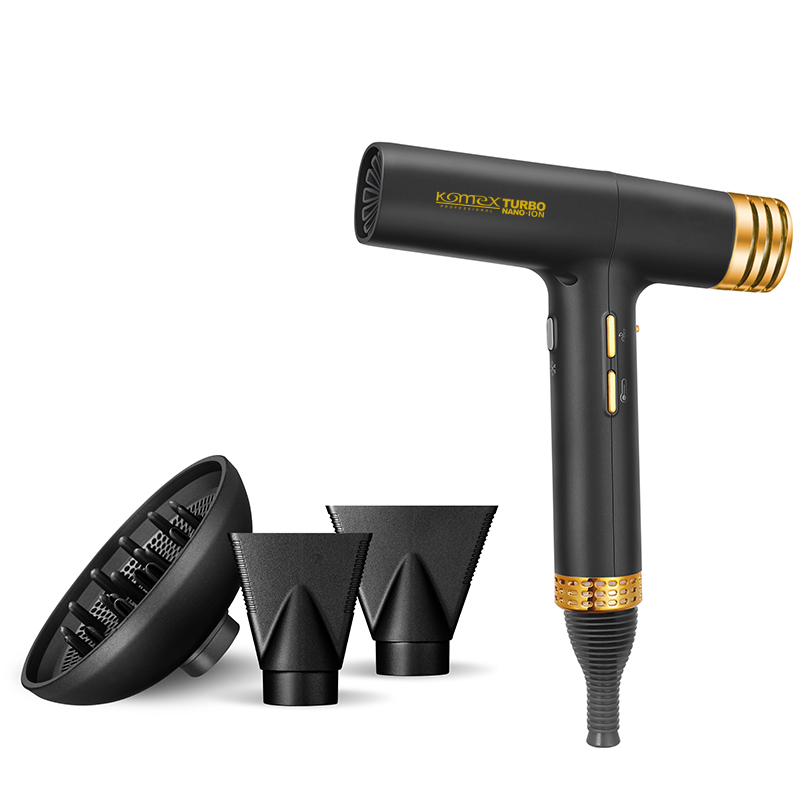 Komex Cross-Border High-Speed Brushless 110,000 Rpm Ultra-Quiet High-Power Hair Dryer, Negative Ion Constant Temperature Hair Care T-Shaped Lightweight Brushless Hair Salon Hair Dryer, Household Hair Dryer details Picture