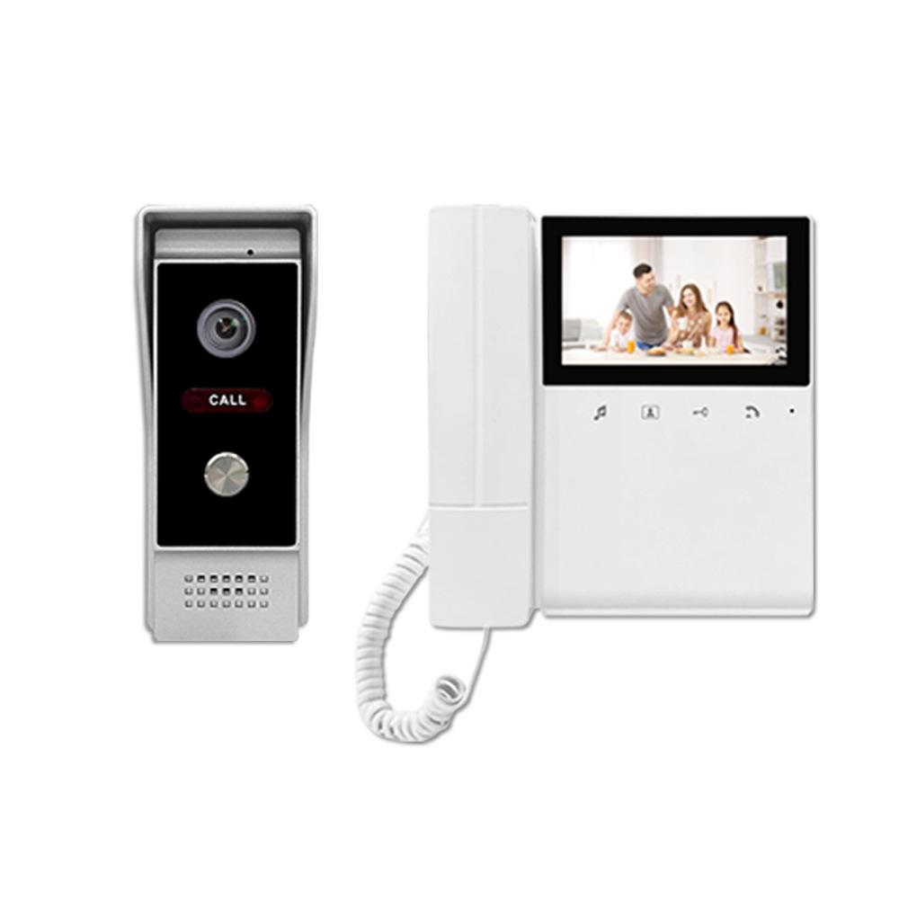 4.3-inch telephone/video doorbell/Compact with handle/doorbell/Villa doorbell/building export wholesale doorbell Item Picture