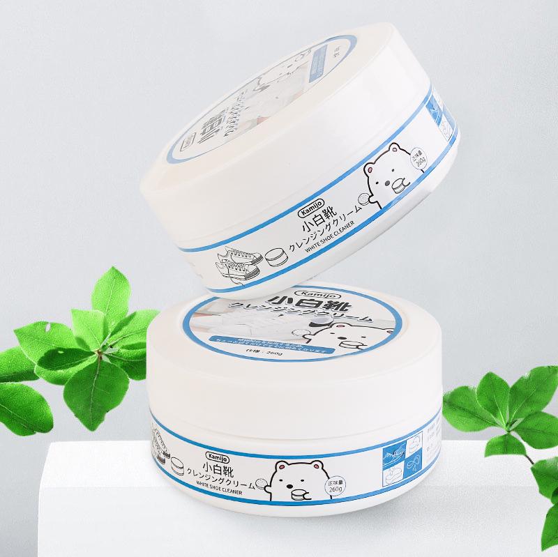 日本kamijo可米乔小白鞋清洁膏增白去黄260g详情10