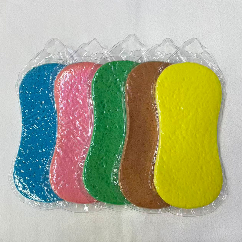 Car wash sponge, an eco-friendly material cleaning and beauty product. When the compressed sponge comes into contact with water, it expands and can produce rich foam to remove stubborn stains details Picture