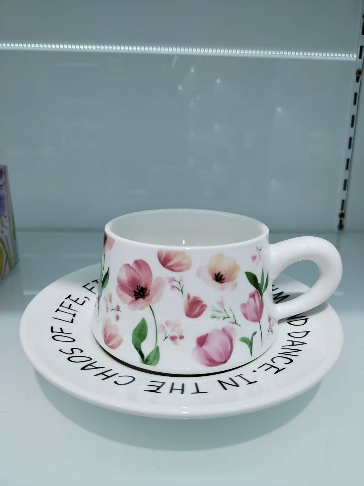 彩釉咖啡咖啡碟陶瓷咖啡具简约咖啡具水杯早餐杯牛奶杯马克杯茶杯2杯2碟咖啡具详情图19