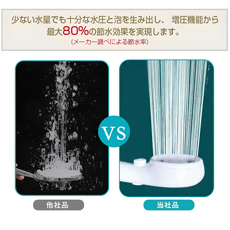 Japanese sasayama household pressurized water-saving showerhead, bathroom pressurized shower, handheld showerhead details Picture