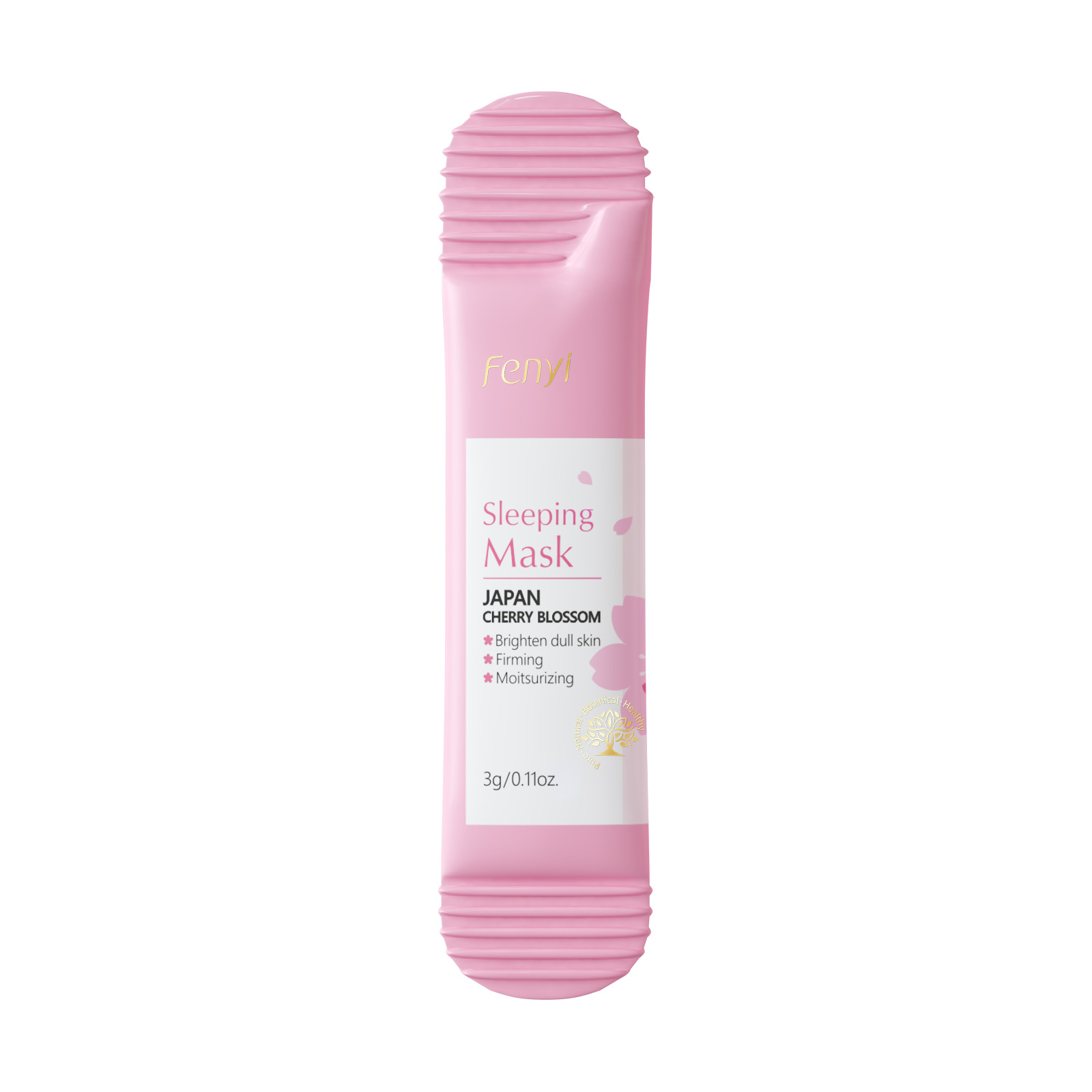 Cross-border FENYI Japanese Cherry Blossom Sleeping Mask 3gx20 Pieces Hydrating and Moisturizing Export Mask, All in English Item Picture
