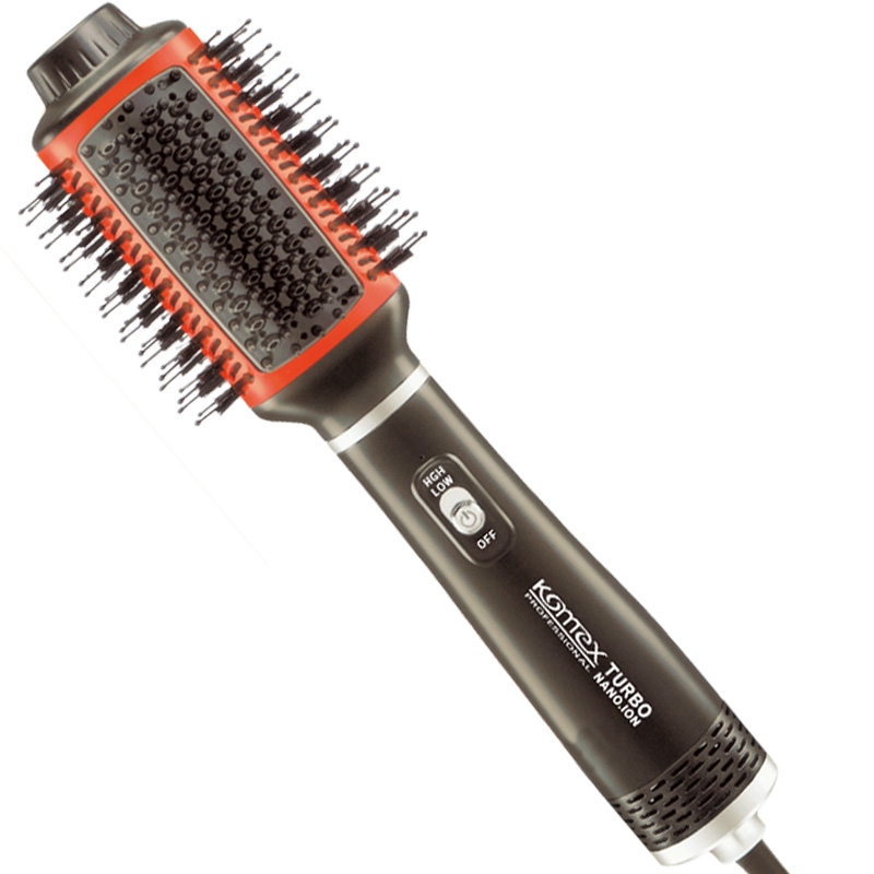 Komex Cross-Border 4-In-1 Curling Iron Hair Dryer, 1600W Multi-Functional Straight And Curling Dual-Purpose Hot Air Comb, Automatic Curling Iron