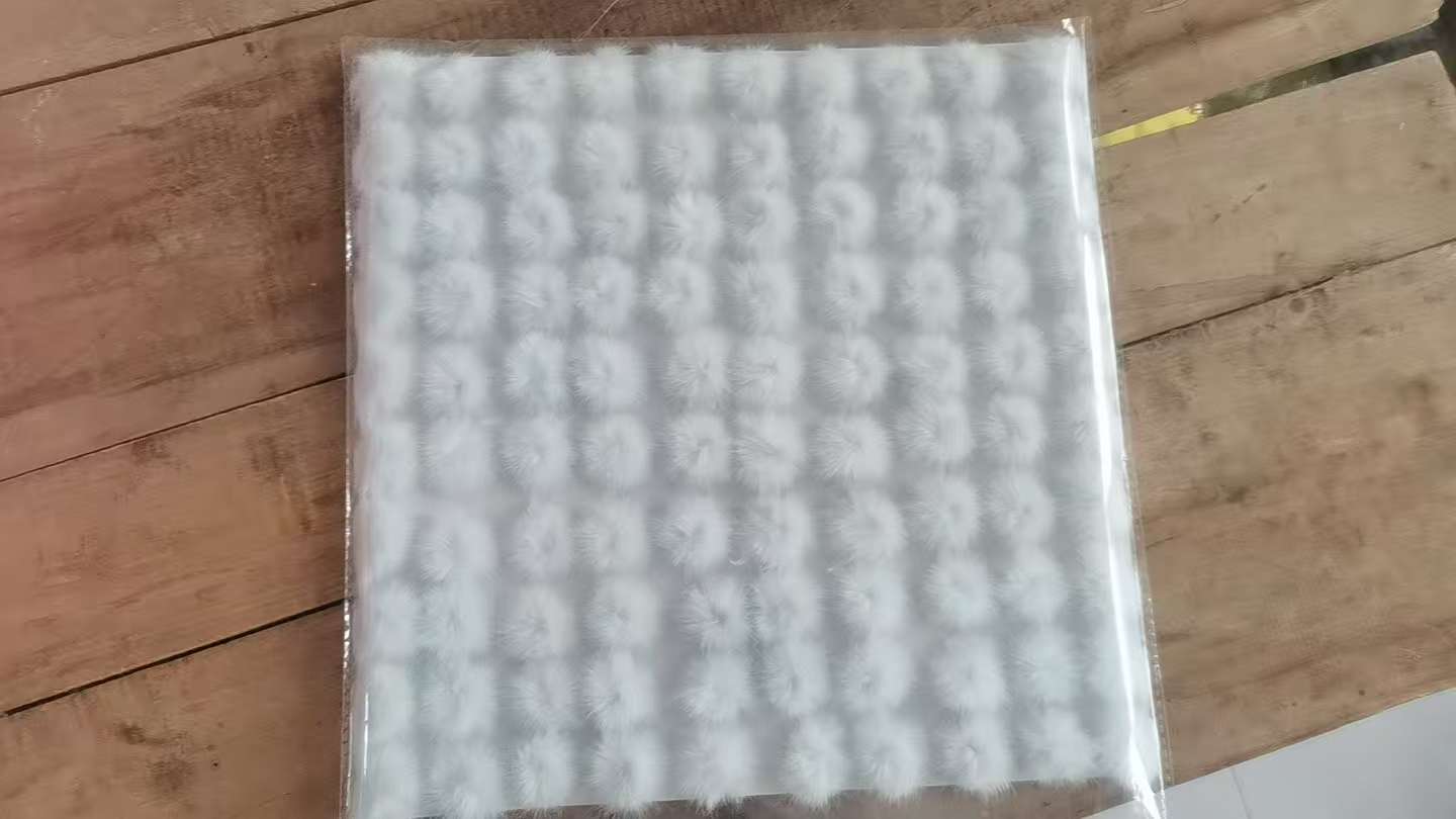 仿毛水貂盘扣 3公分产品图