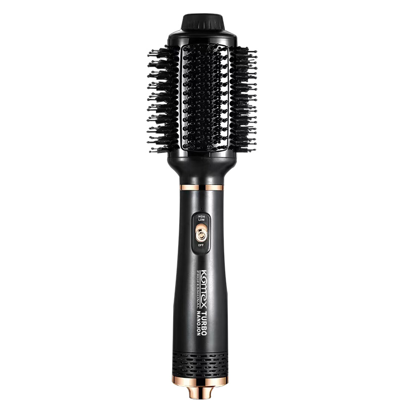 Komex Cross-Border 4-In-1 Curling Iron Hair Dryer, 1600W Multi-Functional Straight And Curling Dual-Purpose Hot Air Comb, Automatic Curling Iron Item Picture