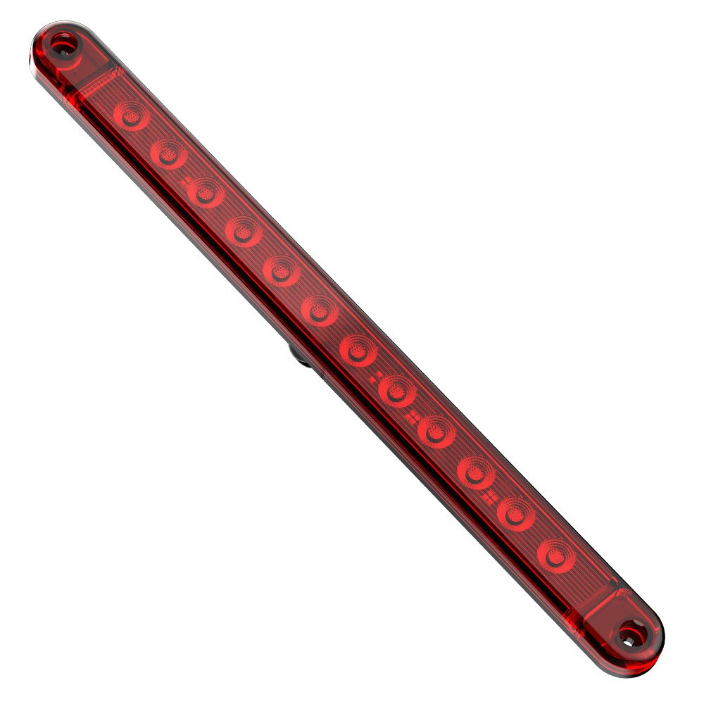 Truck brake lights, 12LED high-mounted brake taillights, truck trailer side lights, taillights, LED long strip lights
