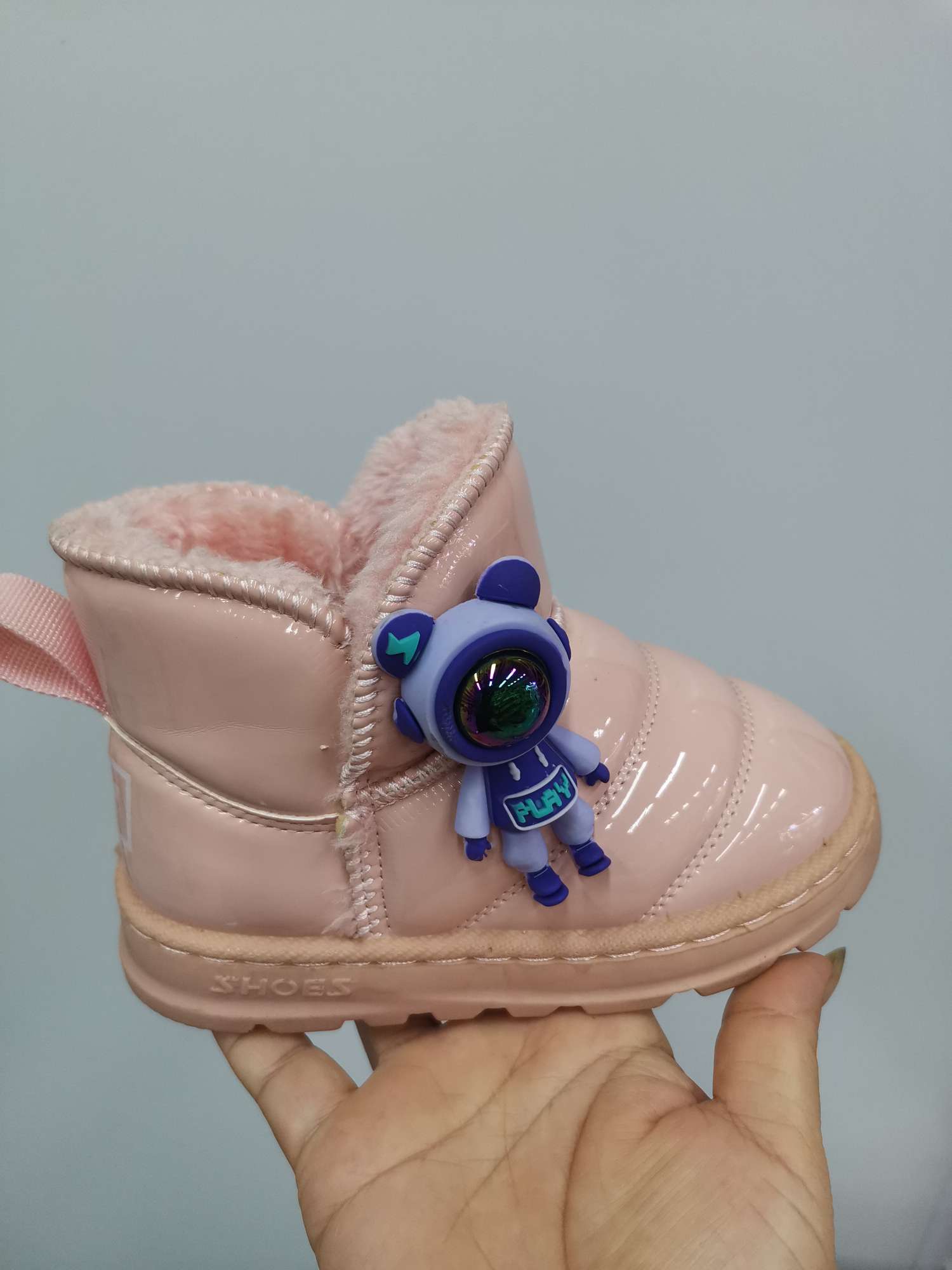 Snow boots, fashionable, comfortable, warm, cartoon and cute children's cotton shoes 15-28 detail image 6