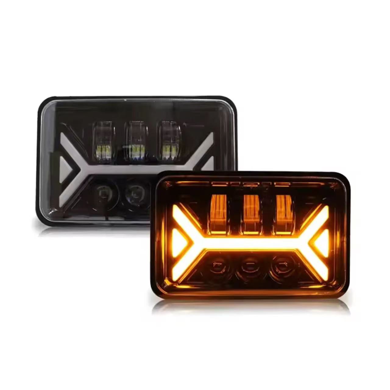 Wrangler led car headlights, 5-inch modified car headlights, led headlights, work lights, car headlights, LED car lights details Picture