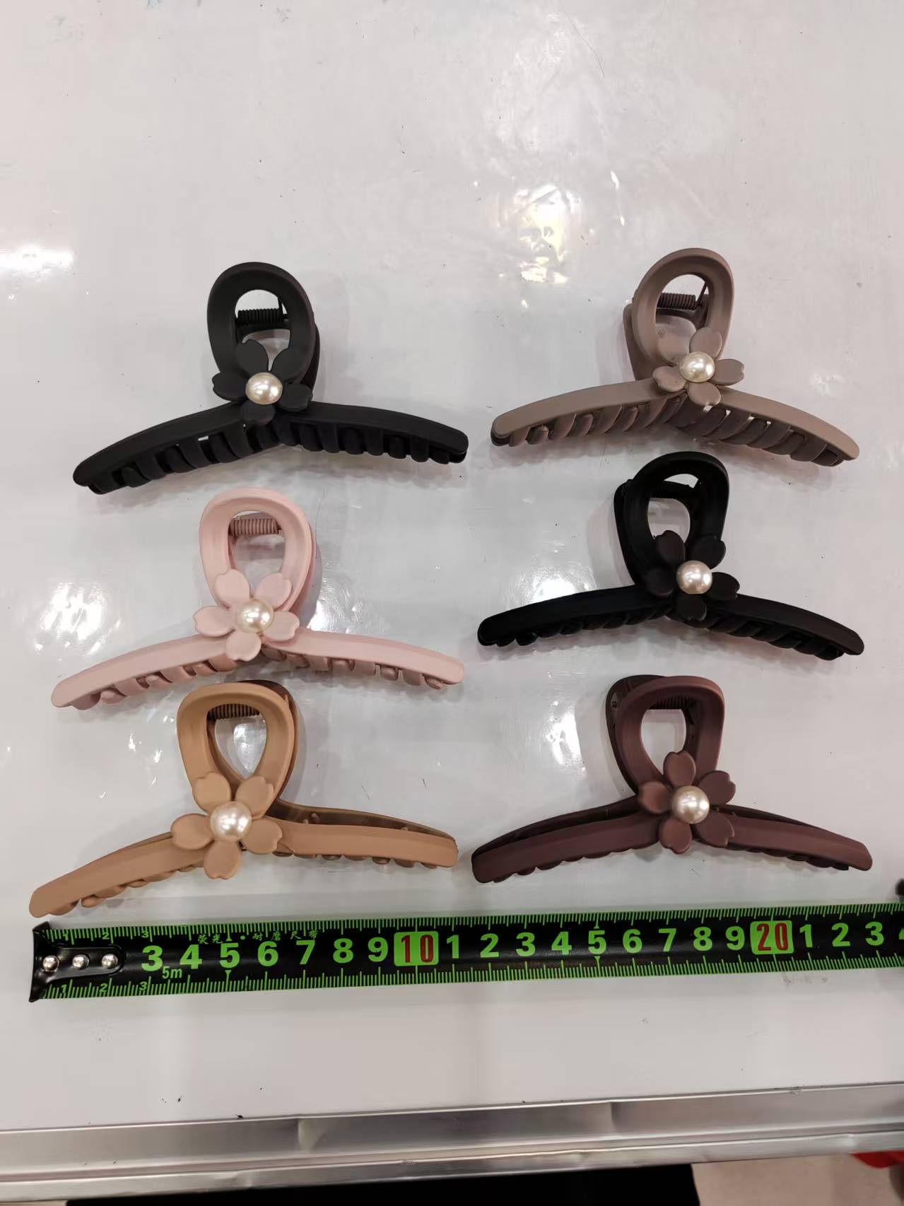 Rubber 6-color flower pearl accessories detail image 6