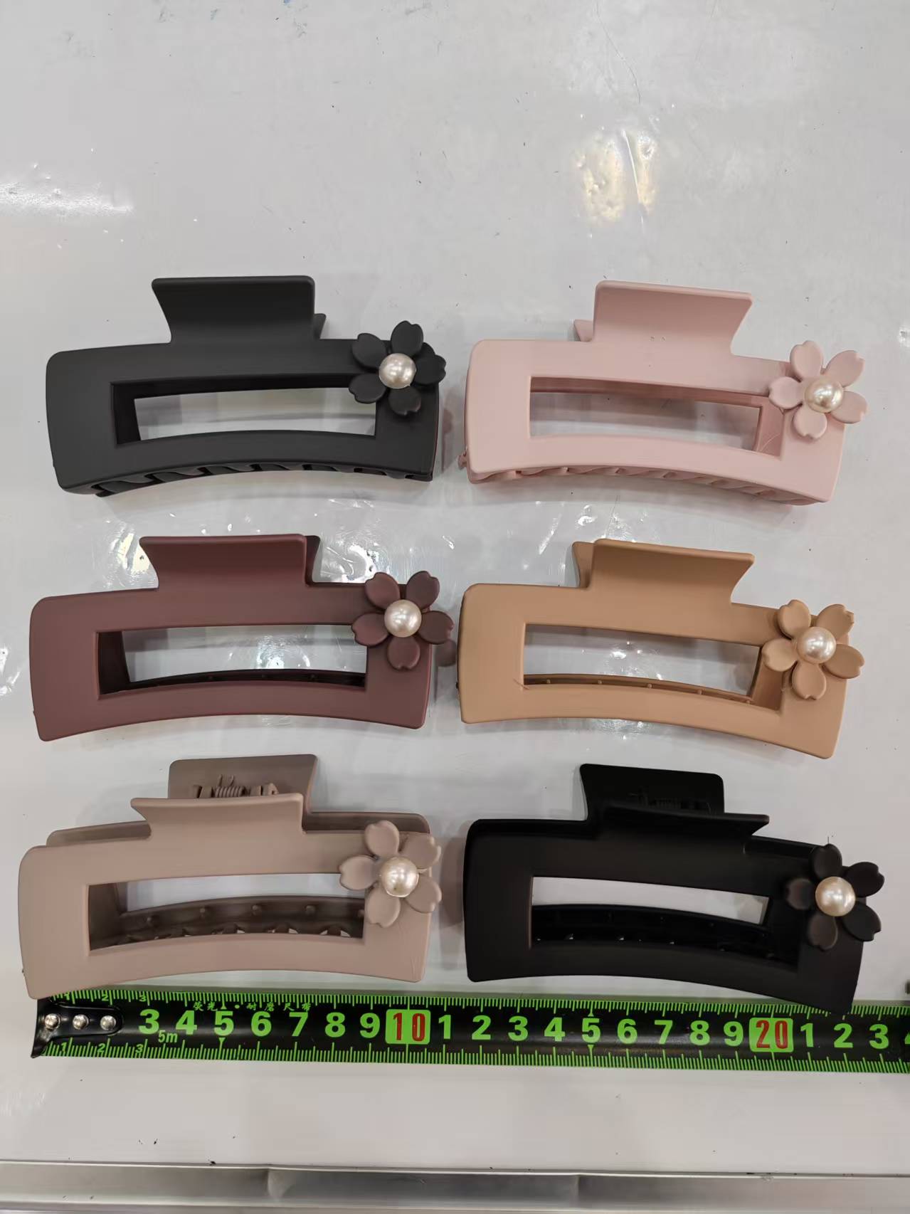 Rubber 6-color flower pearl accessories Item Picture