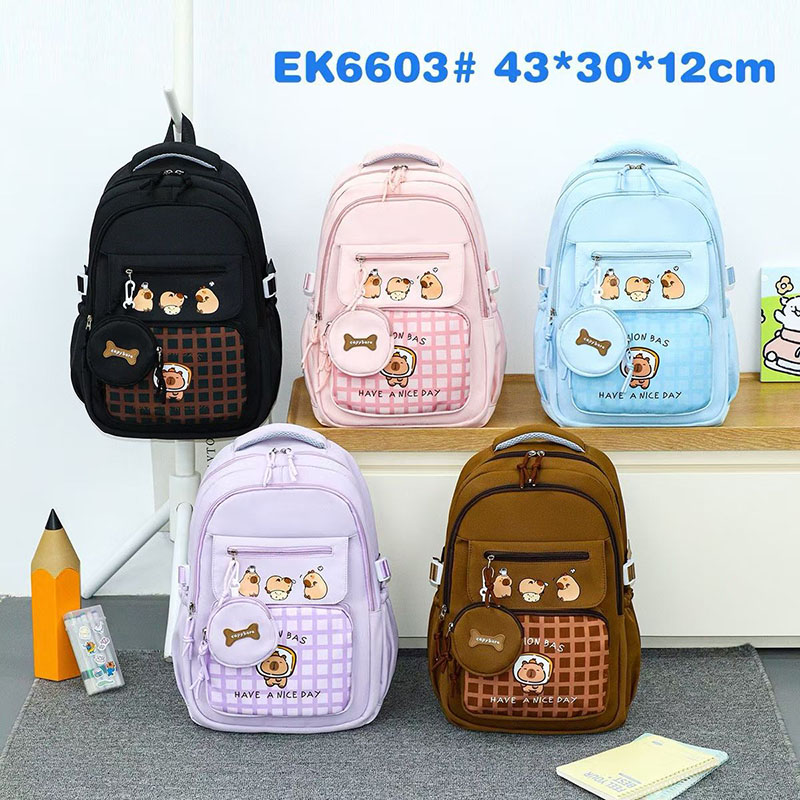 高中初中小学生书包儿童男女孩减负超轻儿童背包休闲书包套装书包学生双肩背包初中生书包详情6