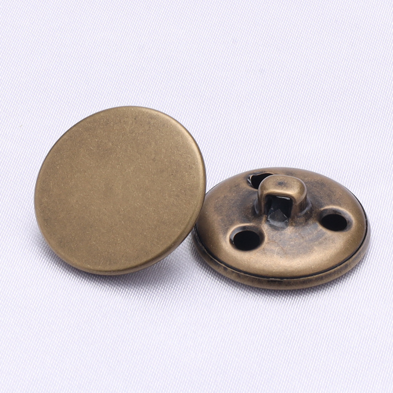Metal buttons, hand-sewn buttons, versatile round suit jackets, decorative buttons, British-style copper leather coat buttons Specification image