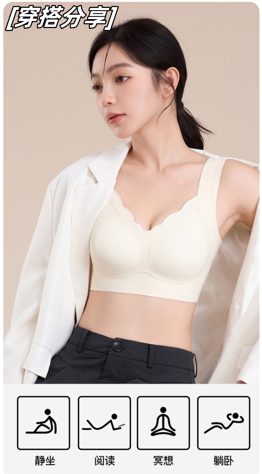 The new lingerie from Wuheng is a simple and sporty vest for women. It features a thin and beautiful back design without steel rings or fixed cups Application Scenario